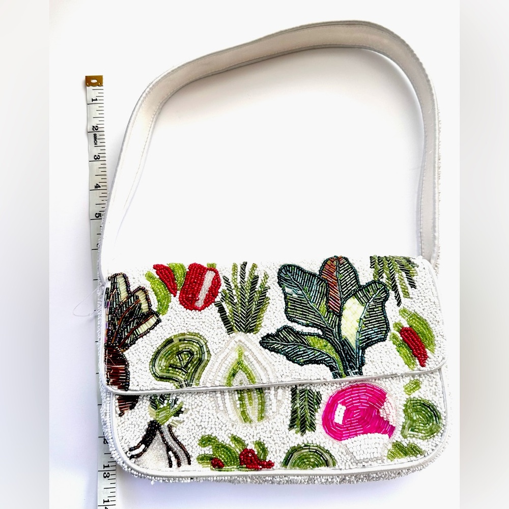 Root Vegetable Beaded bag!